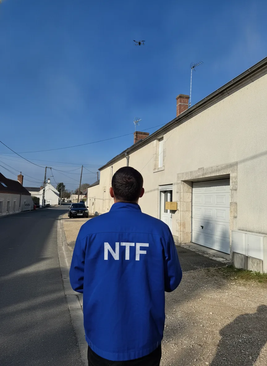 Inspection de toiture par drone à Seine-et-Marne